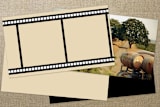 "Just for Entertainment" - Business Cards in Cream by Lehan Veenker - Back of Card Options