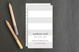 "Real Simple" - Business Cards in Silver by SimpleTe Design - Front