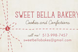 "Baker's Twine" - Business Cards in Cherry by Paige Rothhaar - Detail