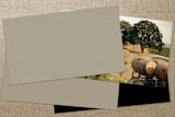 "Monogram Logo" - Business Cards in Mocha by R studio - Back of Card Options