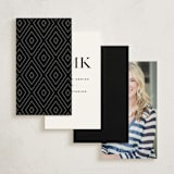 "Classy Type" - Business Cards in Lily by Hooray Creative - Back of Card Options
