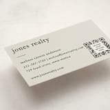 "Editorial" - Business Cards in Forest by Bethan - Detail