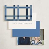 "Wide Frame" - Business Cards in Ocean by Kelly Watkins - Back of Card Options