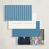 "New Orleans Crest (add-on)" - Business Cards in Bluebell by Jenna Holcomb - Back of Card Options