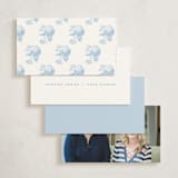 "Chesapeake" - Business Cards in Sky Blue by Megan Davis - Back of Card Options