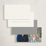 "Frolic" - Business Cards in Slate by Megan Davis - Back of Card Options