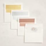 "Twin Stars" - Baby Shower Invitations in Sky by Lori Wemple - Envelope Liner Options