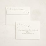 "Simple Moon" - Baby Shower Invitations in Mist by Everett Paper Goods - FREE Recipient Addressing