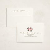 "Pram Bouquet" - Baby Shower Invitations in Cloud by Everett Paper Goods - FREE Recipient Addressing