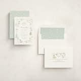 "Arctic friends" - Baby Shower Invitations in Seafoam by Jennifer Wick - Assembled