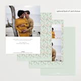 "Tweet Tweet" - Baby Shower Invitations in Blush by Itsy Belle Studio - Back of Card Options