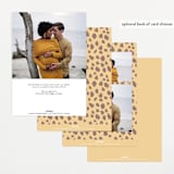 "Safari Dreams" - Baby Shower Invitations in Sunshine by Teju Reval - Back of Card Options