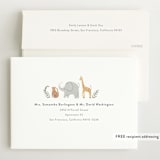 "Safari Dreams" - Baby Shower Invitations in Sunshine by Teju Reval - FREE Recipient Addressing