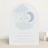 "Over the Moon" - Baby Shower Invitations in Celestial by Joanna Griffin - Front