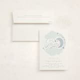"Over the Moon" - Baby Shower Invitations in Celestial by Joanna Griffin - With Envelope
