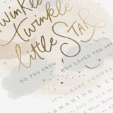 "Moon and stars" - Baby Shower Invitations in Latte by Creo Study - Detail