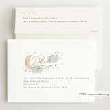 "Moon and stars" - Baby Shower Invitations in Latte by Creo Study - FREE Recipient Addressing