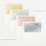 "Moon and stars" - Baby Shower Invitations in Latte by Creo Study - Envelope Liner Options