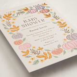 "pastel pumpkins" - Baby Shower Invitations in Pudding by Cass Loh - Detail