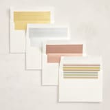 "Layers" - Baby Shower Invitations in Pastel by Ellen Schlegelmilch - Envelope Liner Options