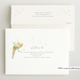 "Disney’s Tinkerbell Magic" - Baby Shower Invitations in Sage by frau brandt - FREE Recipient Addressing