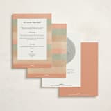 "Little Pumpkin" - Baby Shower Invitations in Latte by Creo Study - Back of Card Options