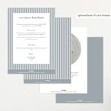"Little Star" - Baby Shower Invitations in Slate by Meggy Masters - Back of Card Options