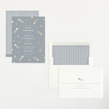 "Little Star" - Baby Shower Invitations in Slate by Meggy Masters - Assembled