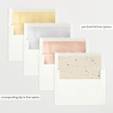 "Medieval Letters Fairytale" - Baby Shower Invitations in Peach by Becky Nimoy - Envelope Liner Options