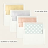 "Storybook Geese" - Baby Shower Invitations in Mint by Everett Paper Goods - Envelope Liner Options