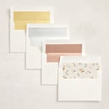"petite baby blocks" - Baby Shower Invitations in Honey by Jennifer Wick - Envelope Liner Options