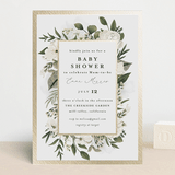 "Classic Love" - Baby Shower Invitations in Vanilla by Susan Moyal - Front