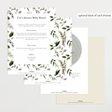 "Classic Love" - Baby Shower Invitations in Vanilla by Susan Moyal - Back of Card Options