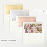 "floral jewels" - Baby Shower Invitations in Wild Berry by Lori Wemple - Envelope Liner Options