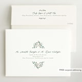 "Illuminated Storybook" - Baby Shower Invitations in Evergreen by Alethea and Ruth - FREE Recipient Addressing
