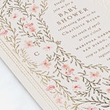 "Victorian" - Baby Shower Invitations in Versailles by Claudia Orengo - Detail