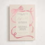 "Neddy" - Baby Shower Invitations in Petal by Carrie ONeal - Front