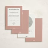 "Neddy" - Baby Shower Invitations in Petal by Carrie ONeal - Back of Card Options