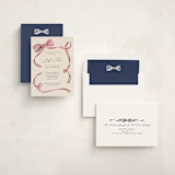 "Neddy" - Baby Shower Invitations in Navy by Carrie ONeal - Assembled