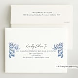 "Winter Cottage" - Baby Shower Invitations in Ocean by Elly - FREE Recipient Addressing