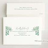 "Winter Cottage" - Baby Shower Invitations in Mint by Elly - FREE Recipient Addressing