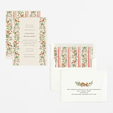 "Highlands" - Baby Shower Invitations in Peach Pie by Sarah Knight - Assembled
