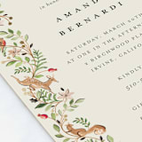 "Highlands" - Baby Shower Invitations in Peach Pie by Sarah Knight - Detail