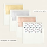 "Garden Love" - Baby Shower Invitations in Periwinkle by Susan Moyal - Envelope Liner Options