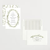 "Aveline" - Baby Shower Invitations in Diamond by Kate Ahn - Assembled