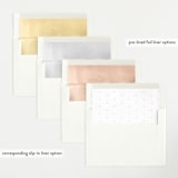 "Sweetheart" - Baby Shower Invitations in Blush by Paper Raven Co. - Envelope Liner Options