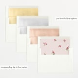 "Romantic Roses" - Baby Shower Invitations in Blush by Teju Reval - Envelope Liner Options