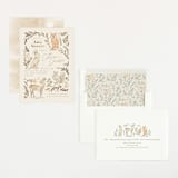 "Vintage woodland" - Baby Shower Invitations in Ginger by Creo Study - Assembled