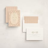 "New blooms" - Baby Shower Invitations in Ballet Slipper by Jennifer Wick - Assembled