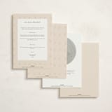 "Storybook" - Baby Shower Invitations in Blush by Hannah Williams - Back of Card Options